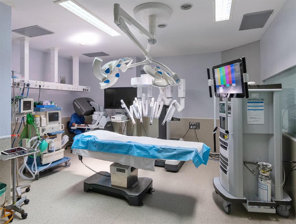 Cirugía robótica en Vigo